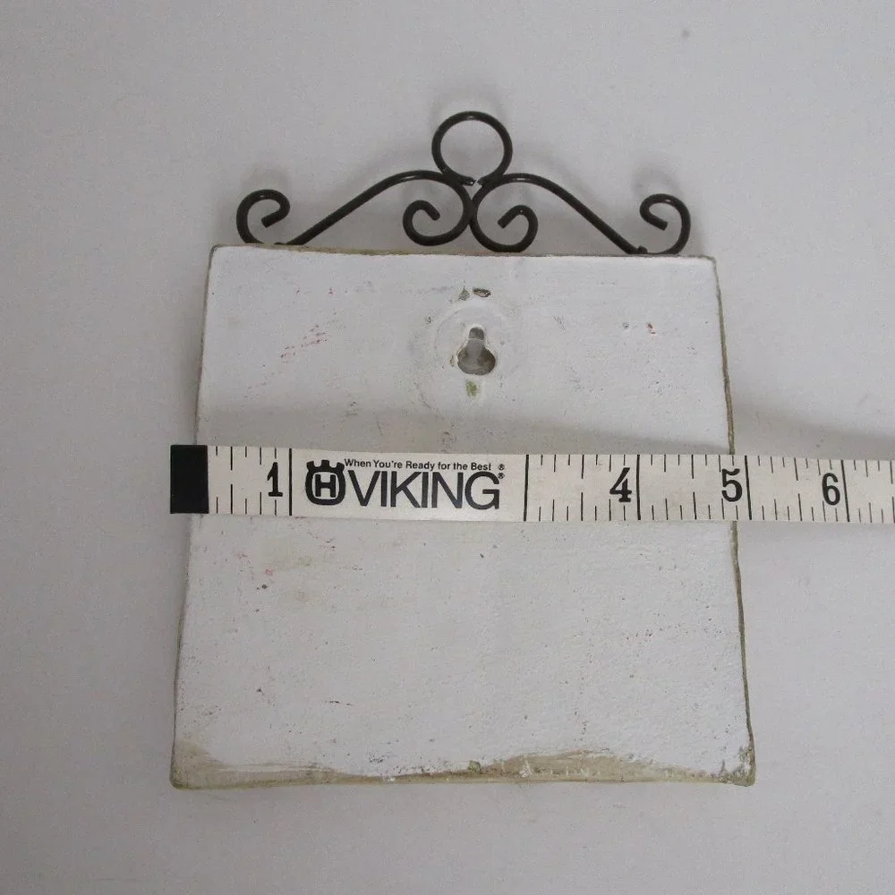 small tile trivet wall plaque - Picture 3 of 3